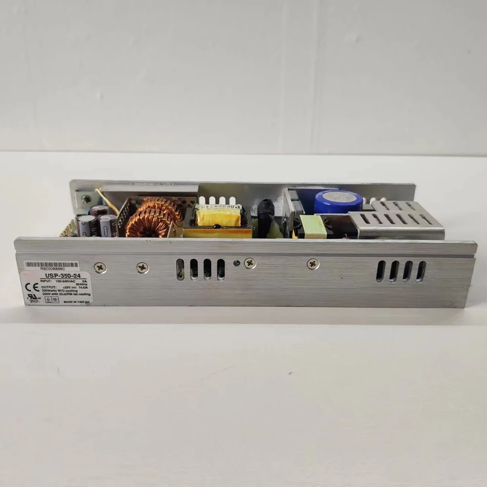 USP-350-24 MW 高効率 U タイプ PFC 機能スイッチング電源 350W24V14.6A