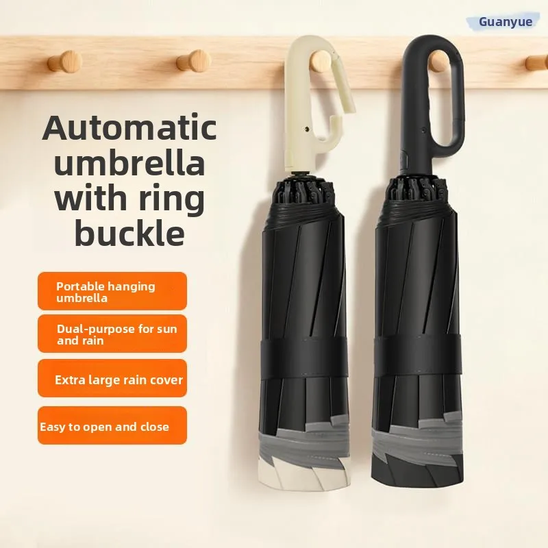 

Thickened Automatic Reverse Umbrella for Men And Women Student Unisex Thickened Reinforced Waterproof Sunshade Four Seasons