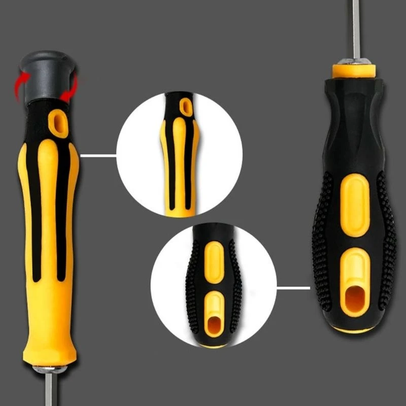 

R9UF 6 In 1 Set Double Ended Magnetic Screwdriver Set Multifunction Hand Tool for Computer Laptop Camera Repair Tools Kit