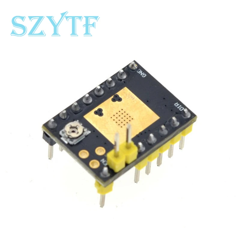 TMC2208 TMC2209 TMC2225 With Heat Sink Stepper Motor Driver StepStick 3D Printer Parts 2.5A 256 Subdivision Silent Printing