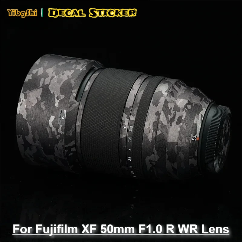 

Для объектива Fuji XF50 F1.0 Премиальная наклейка для объектива FUJIFILM XF 50 мм F1.0 R WR Защитная пленка для объектива