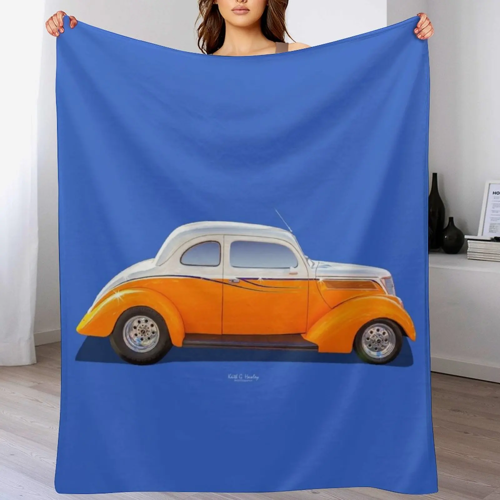 New 37 Coupe Throw Blanket Weighted Stuffeds Blankets