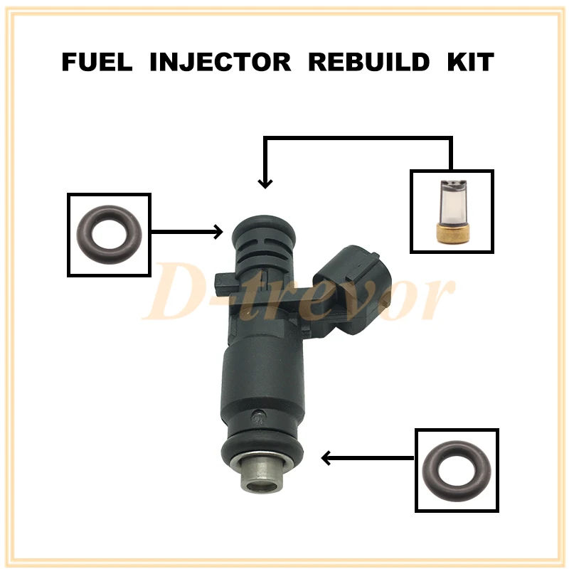 Fuel Injector Seal O-Ring Kit Seals Filters for  Gasoline Petrol Car CE6465 OEM: CE6465