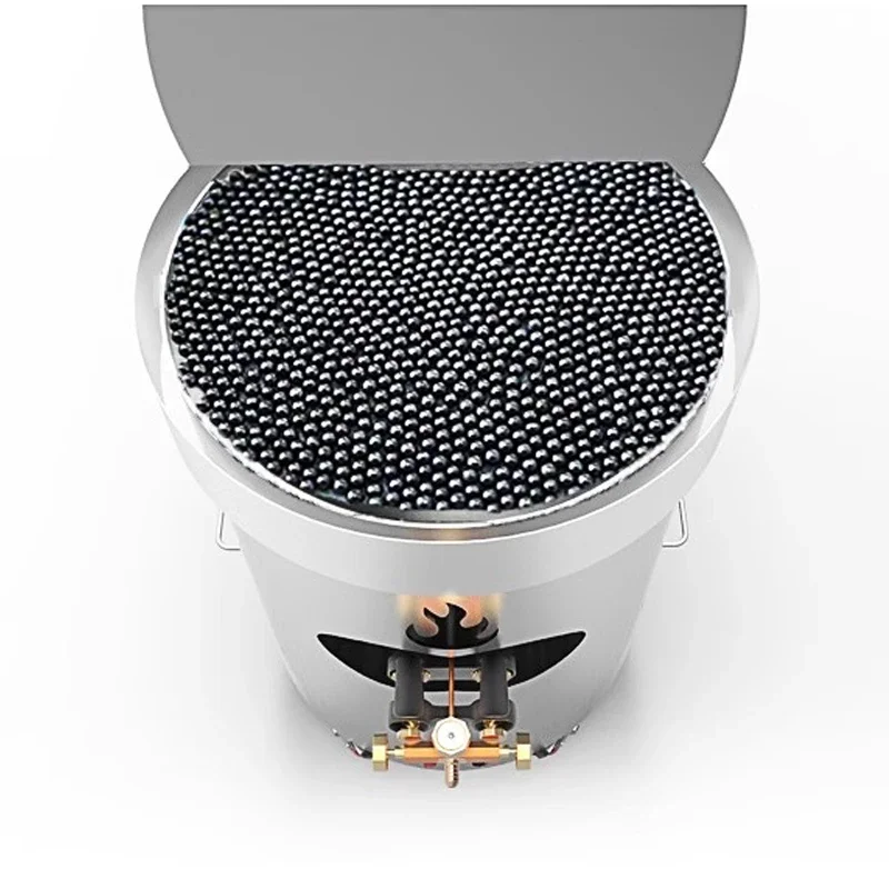 Kommerzielle multifunktionale vertikale Röstmaschine, gasgestoffeerte kleine Bratmelonenkerne, Walnüsse, elektrische Heizung von Zuckerfritteusen