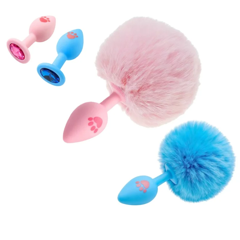 هلام السيليكا القط باو المكونات الشرج الوثن بعقب المكونات المثيرة المنتج الاختراق لعبة الشرج مع كرة الشعر الثعلب الذيل ولكن ألعاب الجنس زائد 18 +