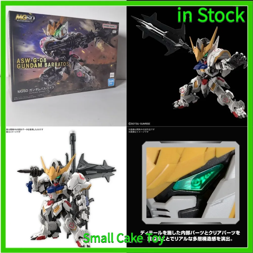 

В наличии собранная модель Bandai MGSD MG BB Warrior, Barbatos, Fourth Form, фигурки Iron Blood, игрушки