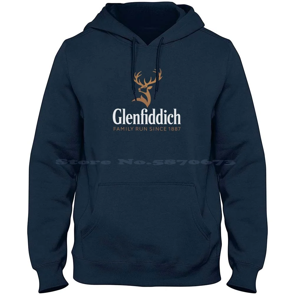 The Premium Of Glenfiddich Distillery Gold 100% Pure Cotton Hoodie Tshirt Drink Drunk Friends Family