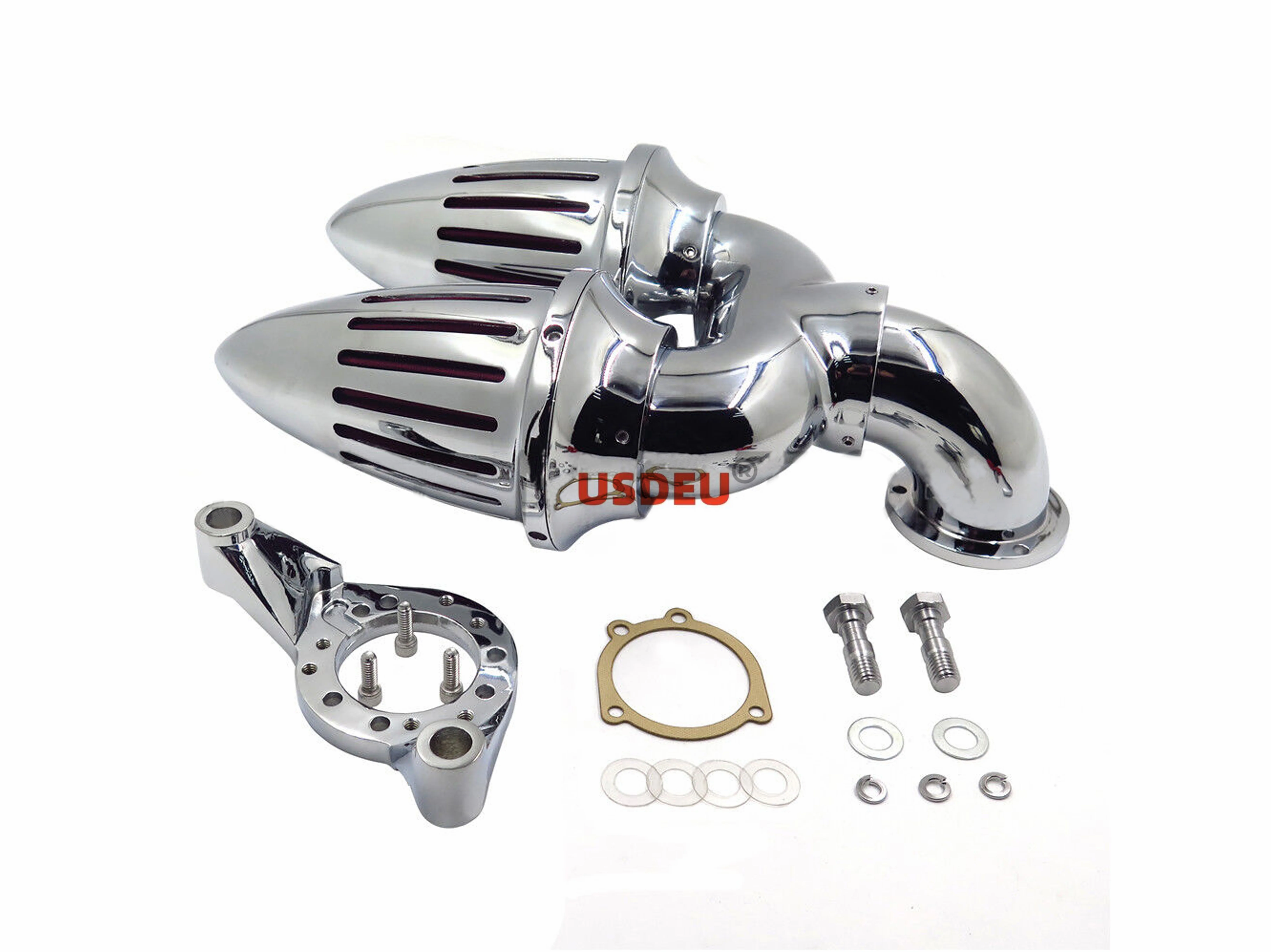 USDEU Air Intakes For Harley Davidson CV Carburetor Delphi V-Twin Motorcycle round Air Cleaner Kits