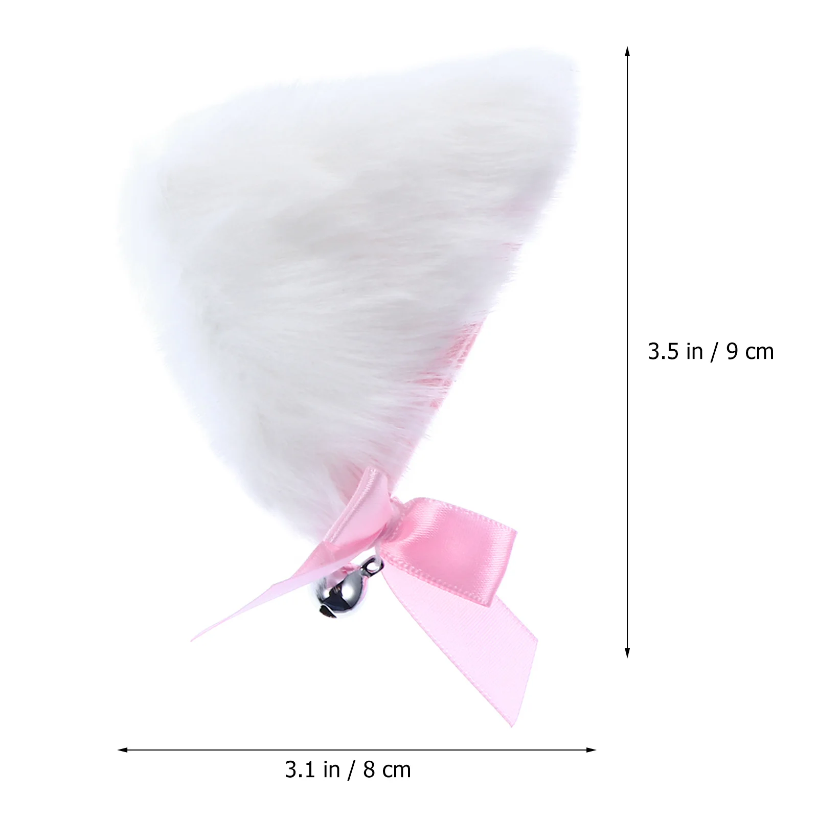 

1Pair Cat Ear Hair Clip Long Costume Lovely Party Halloween Cosplay Hair Pin Accessories Cat Ear Barrette Halloween Barrette