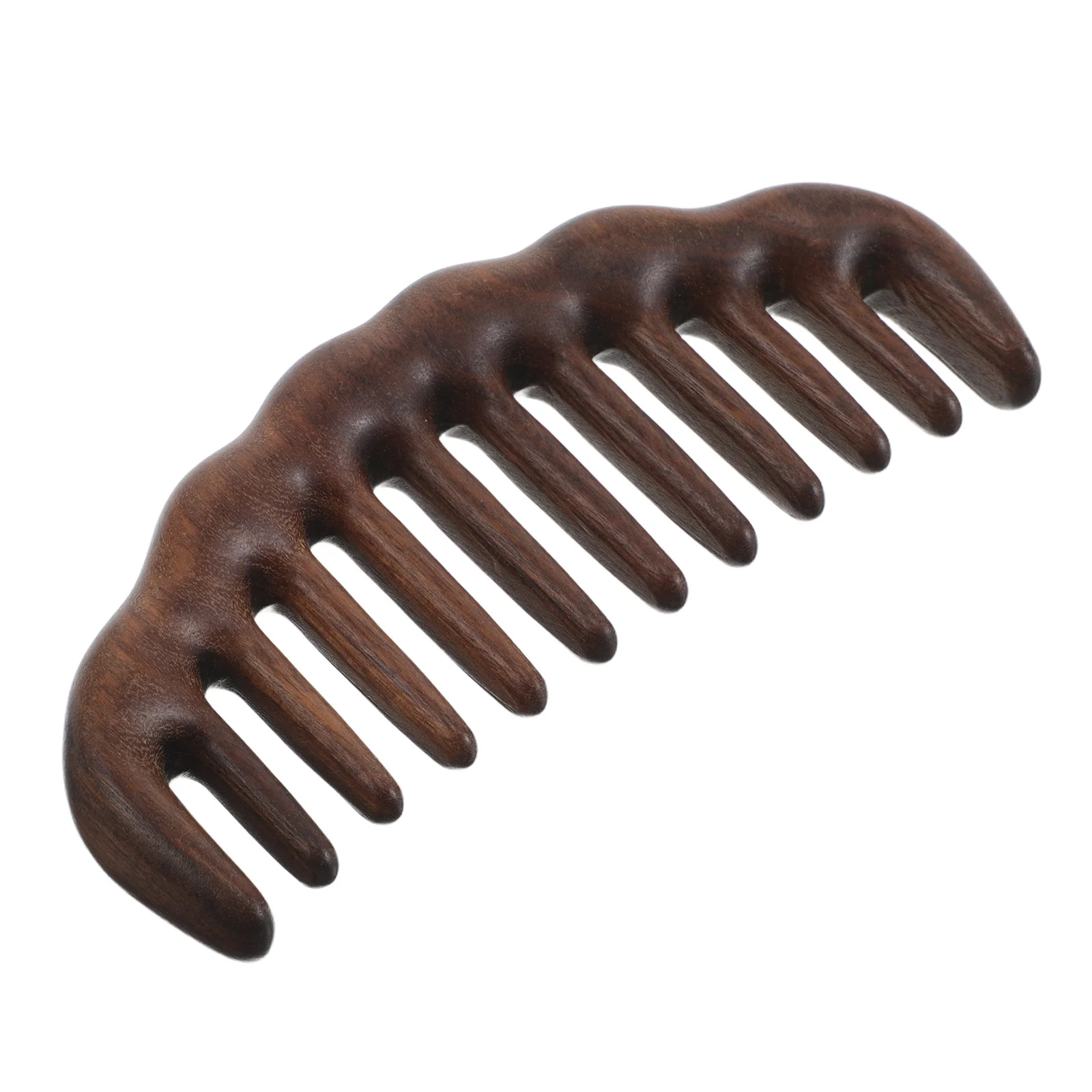 

Расческа ручной работы из сандалового дерева, натуральное дерево, массаж головы, инструмент для ухода за волосами, гладкий портативный массажер, массажная расческа ручной работы для кожи головы