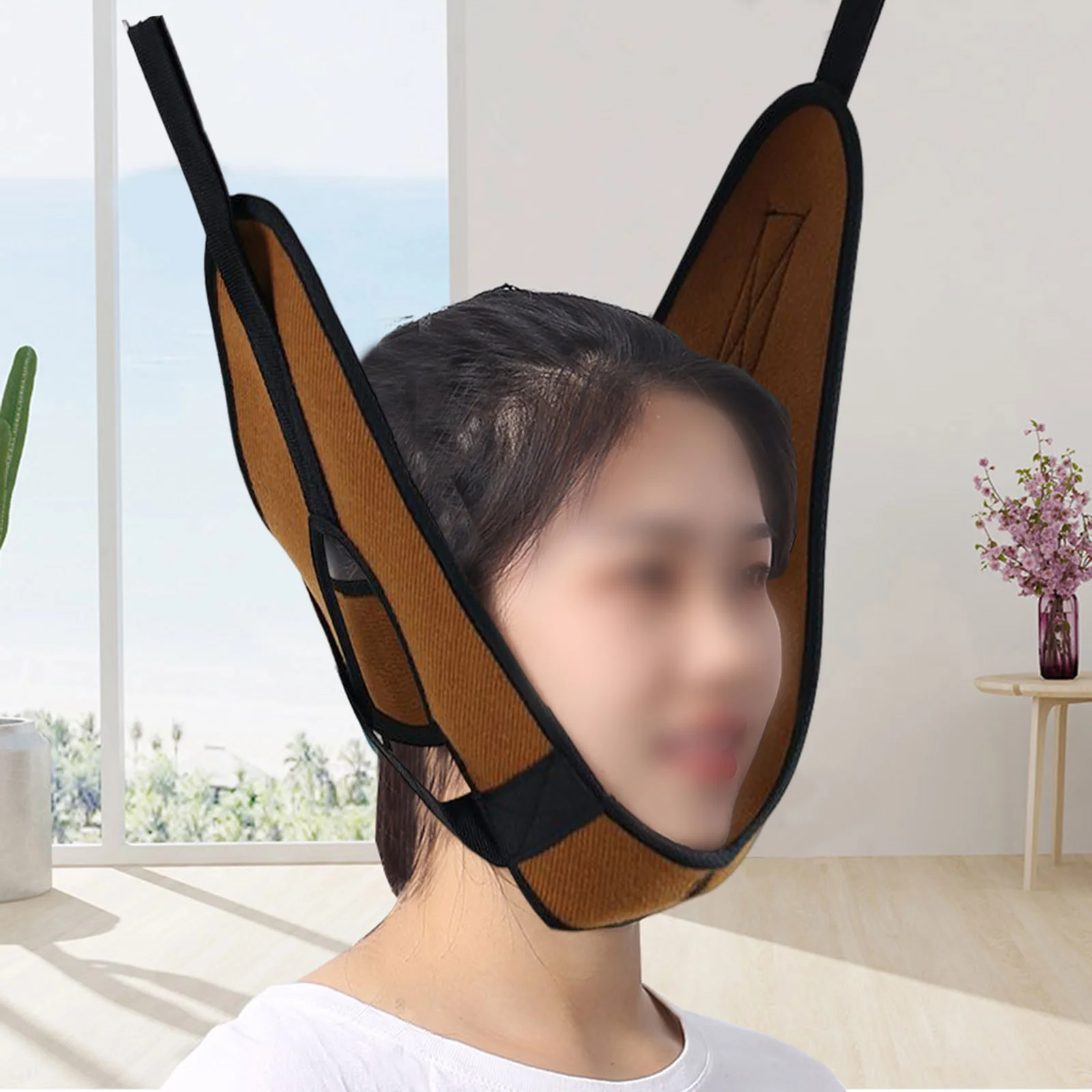 Adjustable Hanging Neck Traction Pain Relief Door Suspension Posture Correction Head Massager Vertebrae Recovery Health Care Set