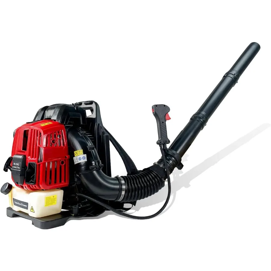 

2024 Новый рюкзак, воздуходувка для листьев, 76CC, 4-тактные ручные бензиновые воздуходувки с технологией воздушного охлаждения для эффективной очистки