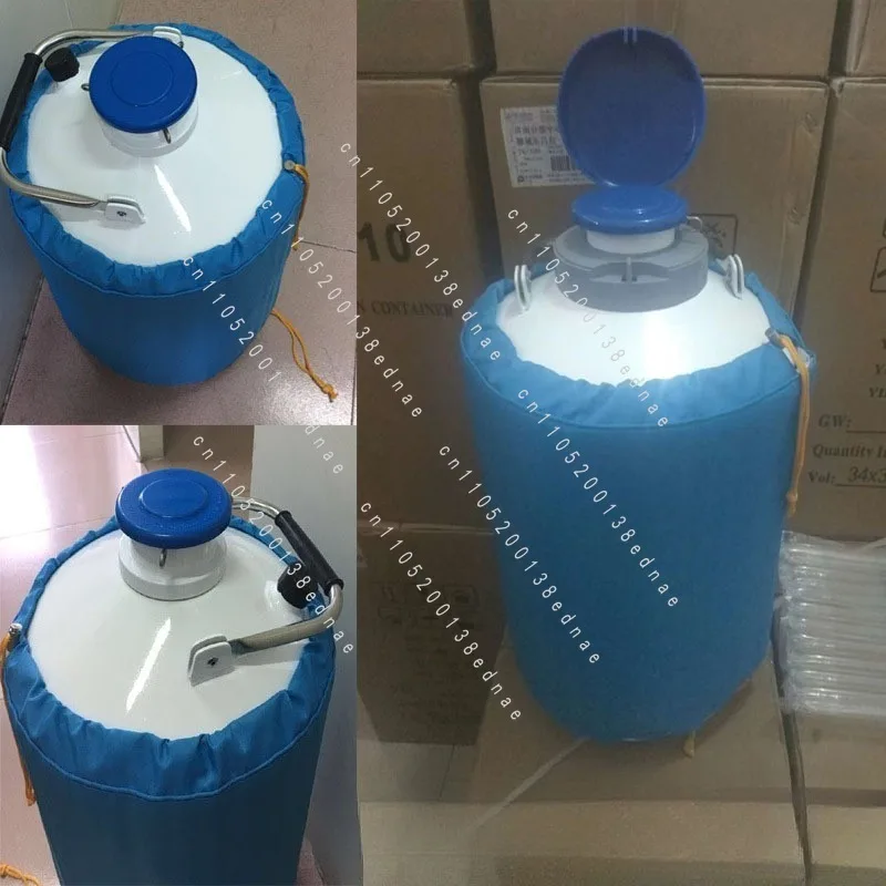 -10 3/6/10/15/30L Liquid Nitrogen Container Cryogenic Tank Dewar Liquid Nitrogen Container with Liquid Nitrogen Tank