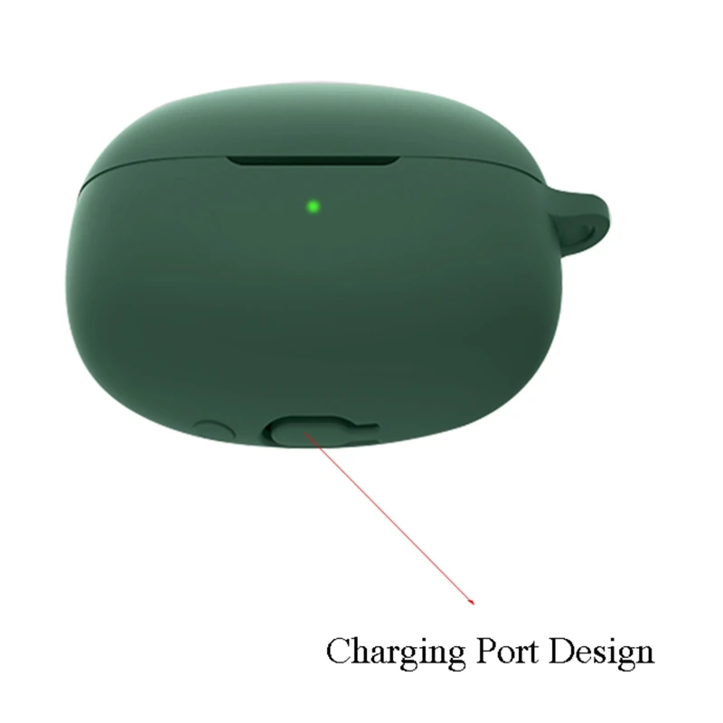 Мягкий силиконовый чехол для переноски, противоударный, совместимый с наушниками Xiaomi Buds 3T Pro, пылезащитный, моющийся чехол для зарядного устройства