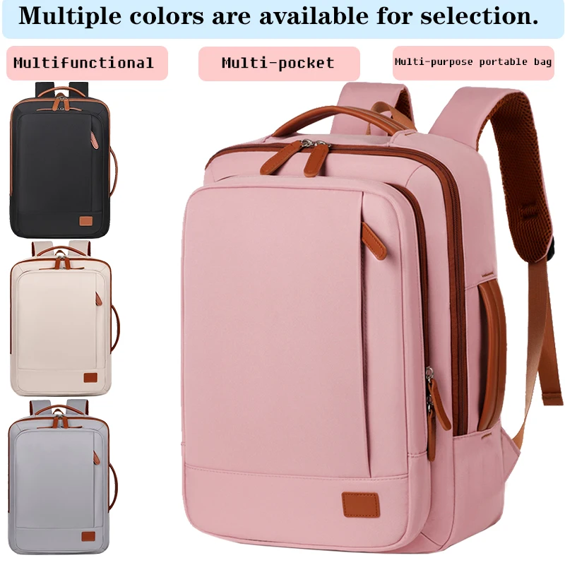 

Everyday Versatile Laptop Backpack Trendy Contrast Color Rucksack for Work, School & Outdoor Activities