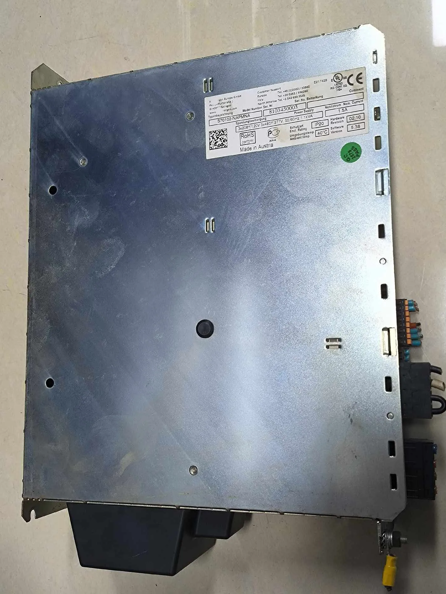 S70102-NAPMNA Сервопривод для Kollmorgen