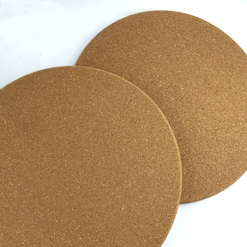 Cork Mat 16cm for Hot Pot Coaster Table Protective Mat Soft Wood Water Absorbent Pad Heat Resistant Home and Kitchen Decor