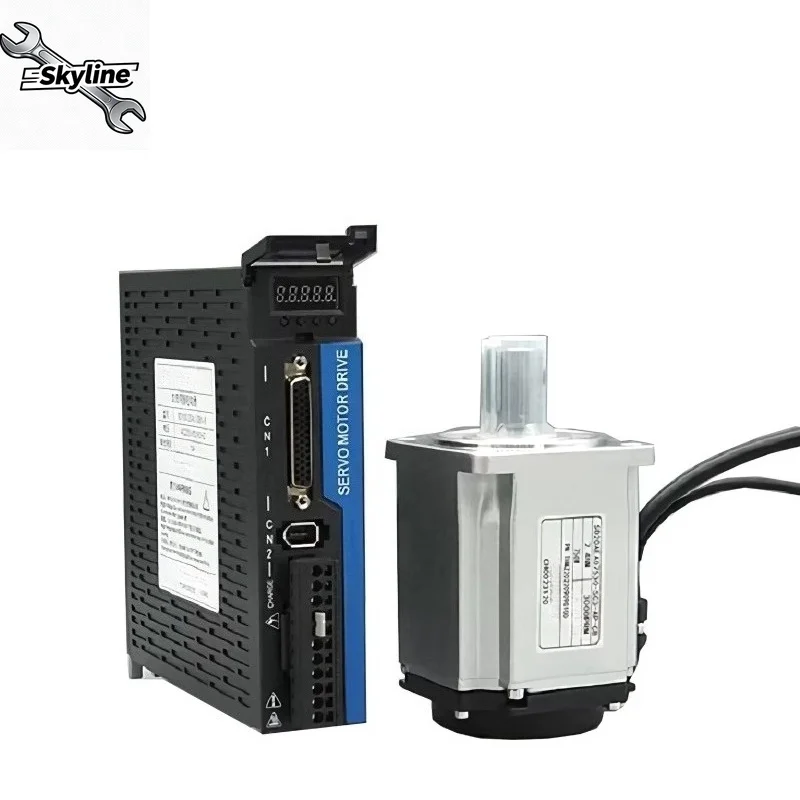 AC Magnetic Coding Servo Motor Set 40/60/80 Flange High Speed 17-bit Multi-single Multi-turn 110/130