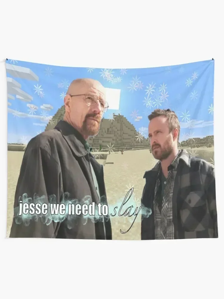 jesse we need to slay breaking bad Tapestry Cute Room Decor Wallpapers Home Decor Bed Room Decoration Tapestry