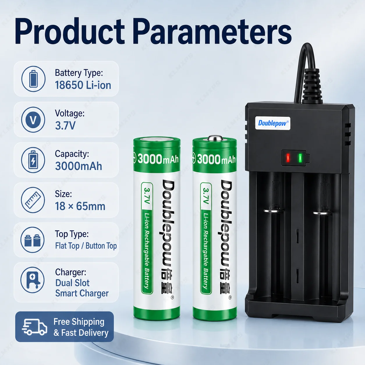 High Capacity 18650 3.7V 3000m - Vape Battery 18650 review and price