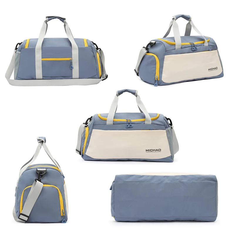 Leisure sports bag fitness bag dry and wet separation training sports bag handbag luggage bag short distance travel bag