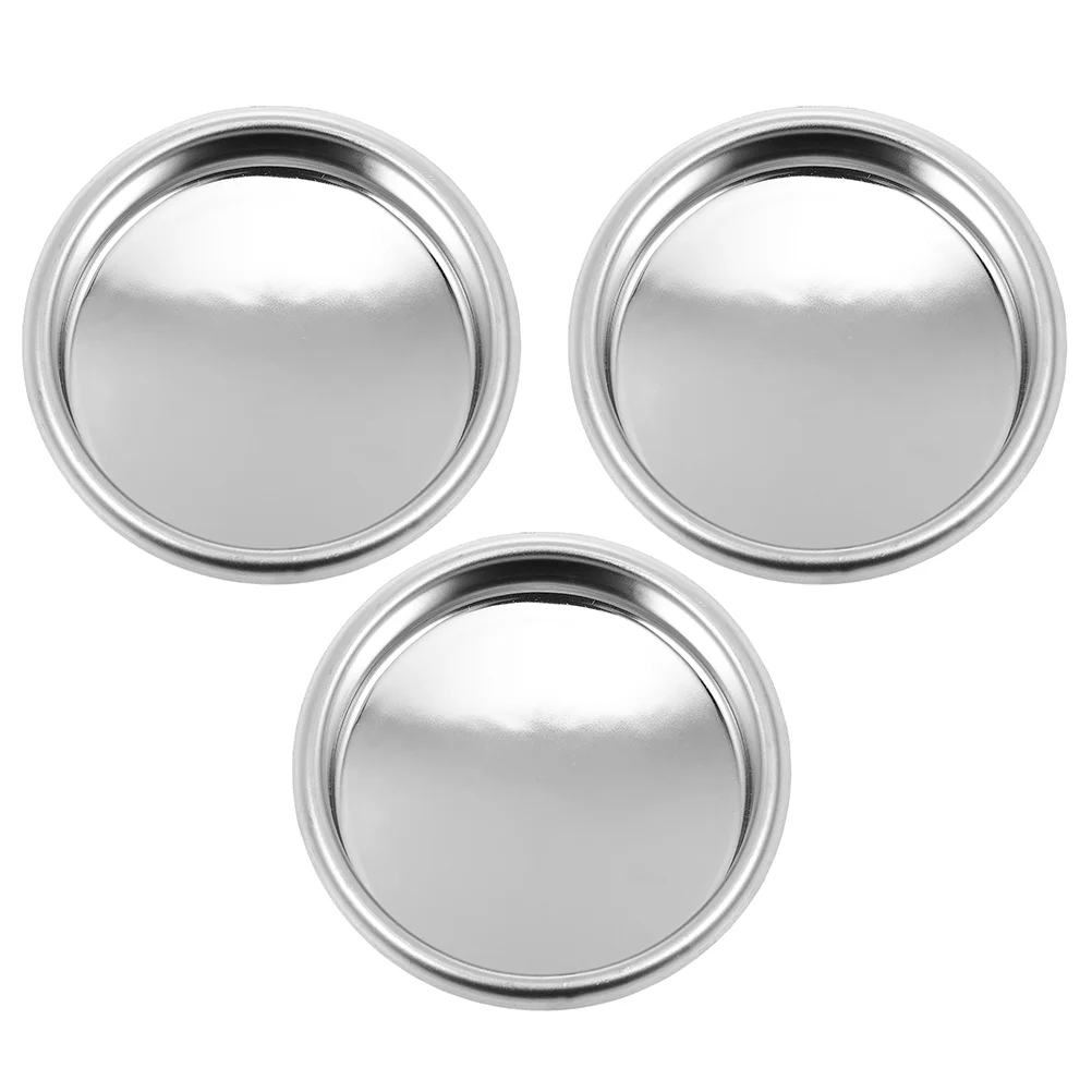 3Pcs Coffee Machine Cleaning Blind Filters Universal Semi-Automatic Espresso Machine Accessories Backflush Insert Cups Powder