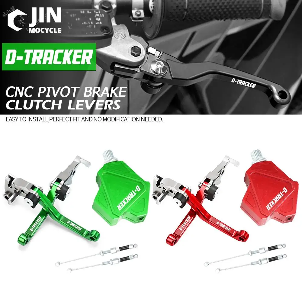 For Kawasaki KLX125 D-TRACKER125 2010-2016 Motorcross Accessories Stunt Clutch Lever Easy Pull Cable System Brake Clutch Levers