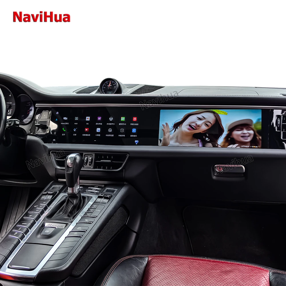 

Dual Screen 12.3 inch Car for Porsche Macan 2014-2017 Car Android GPS Navigation Multimedia Auto Stereo Touch Screen Head Unit