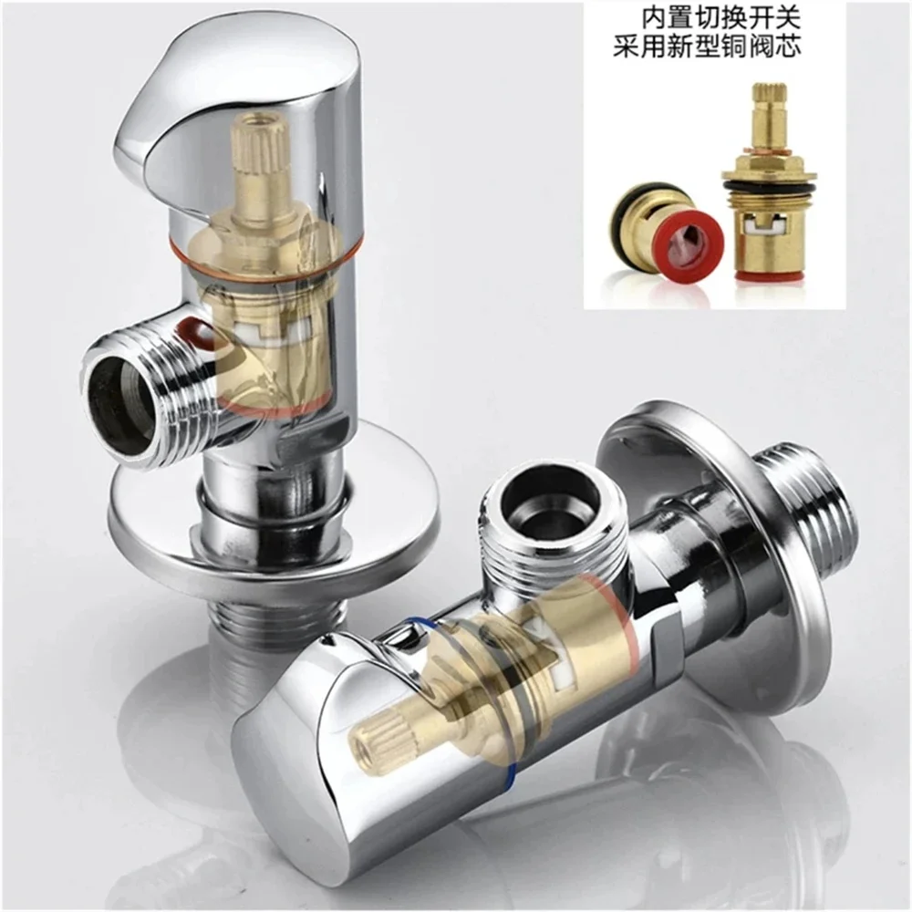 Black/Silver Angle Stainless Steel Faucet Kitchen Cold Hot Mixer Tap with Standard G1/2 Threaded for Bathroom Accessories