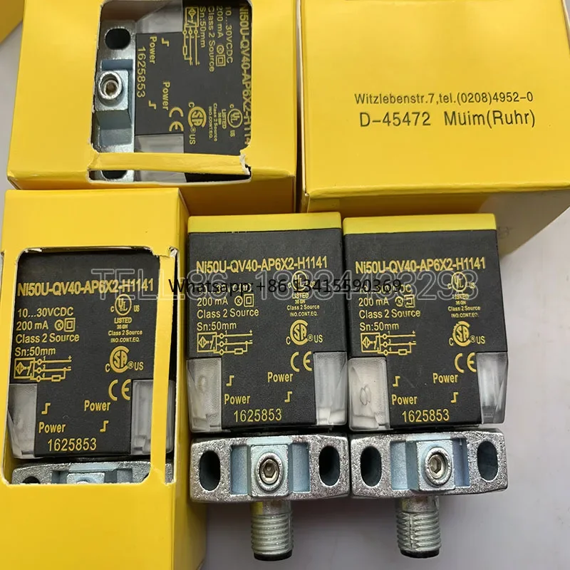 

NI15U-QV40-AP6X2-H1141 100% New Original Inductive Proximity Sensor in Stock