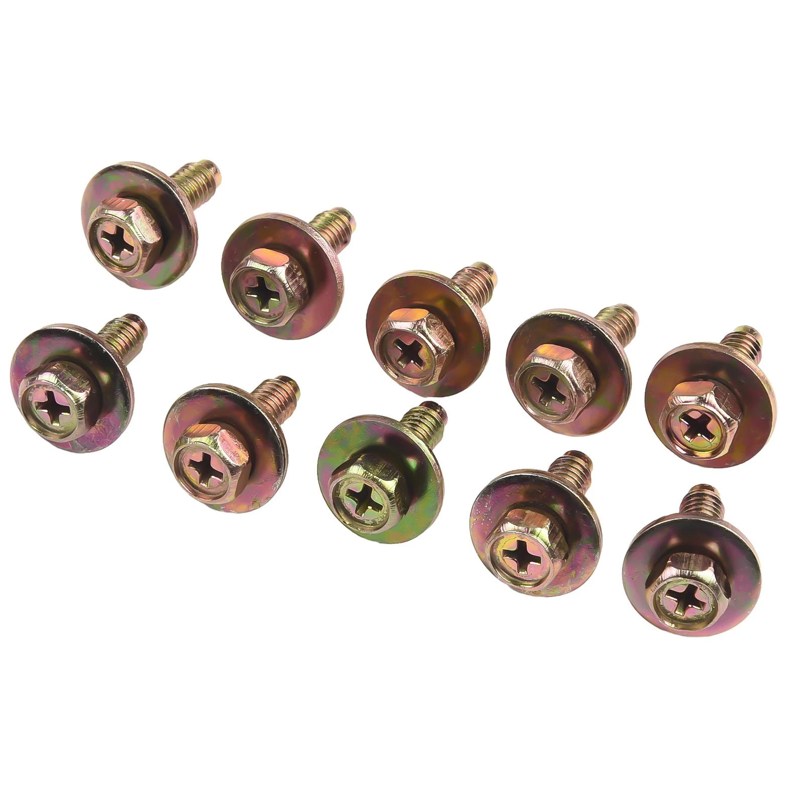 Set of 40 Body Bolts U Nuts Clips Rust resistant Effective for Prolonging Engine Life Suitable for G35 for g37 FX35 for fx45 for
