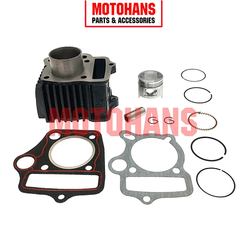 BX18080004 C50 ATV50 39MM CYLINDER AND PISTON KIT 4T 139FMB 50CC ENGINE PARTS FOR CHINESE CUBS MINI ATV POCKET BIKE