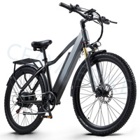 CMACEWHEEL F26 Electric Bike Adults 27.5 Inch E-bike 500W Motor 48V/18Ah Battery Hydraulic Brake Electric Mountain Bike 7 Speed