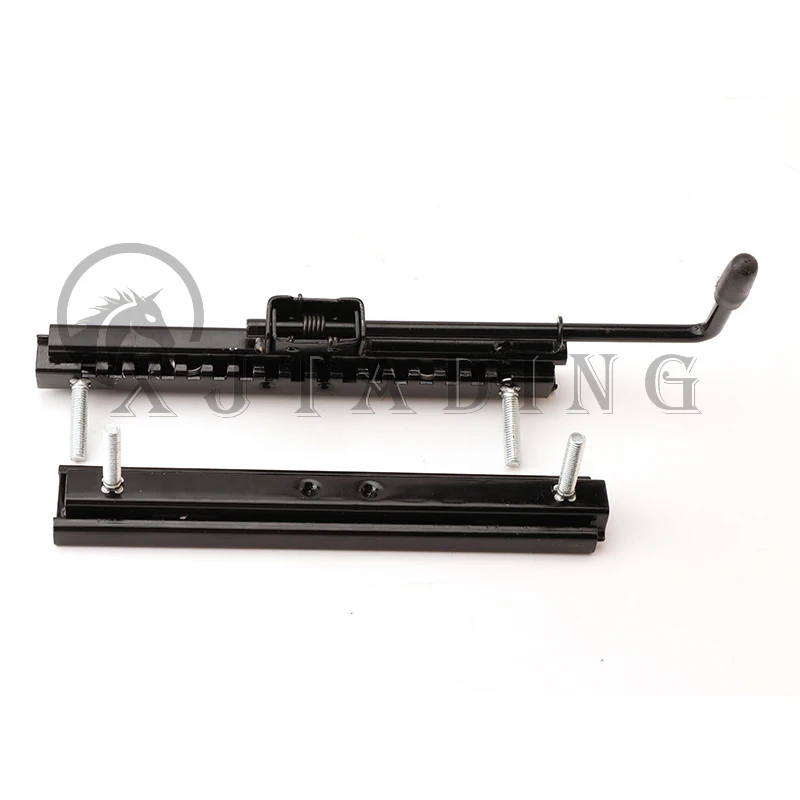 Universal Vehicle Seat Slider Track 300mm Single Lock For DIY ATV Go kart UTV Buggy Golf Cart Quad Bike Accessories