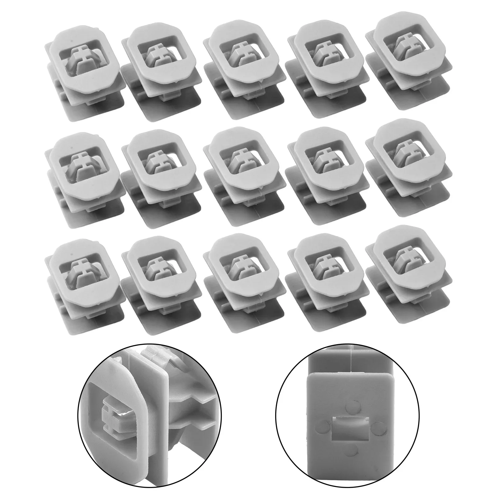 

15pcs/set Exterior Rocker Molding Clips For Ford Fusion/Taurus/Five Hundred/Freestyle For Mercury For Montego/Sable For MKZ