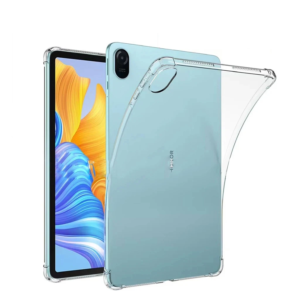 

Силиконовый мягкий чехол для Huawei Honor Pad 8 2022, чехол из ТПУ с подушкой безопасности, прозрачный защитный чехол для Honor Pad 8, 12 дюймов, чехол для телефона