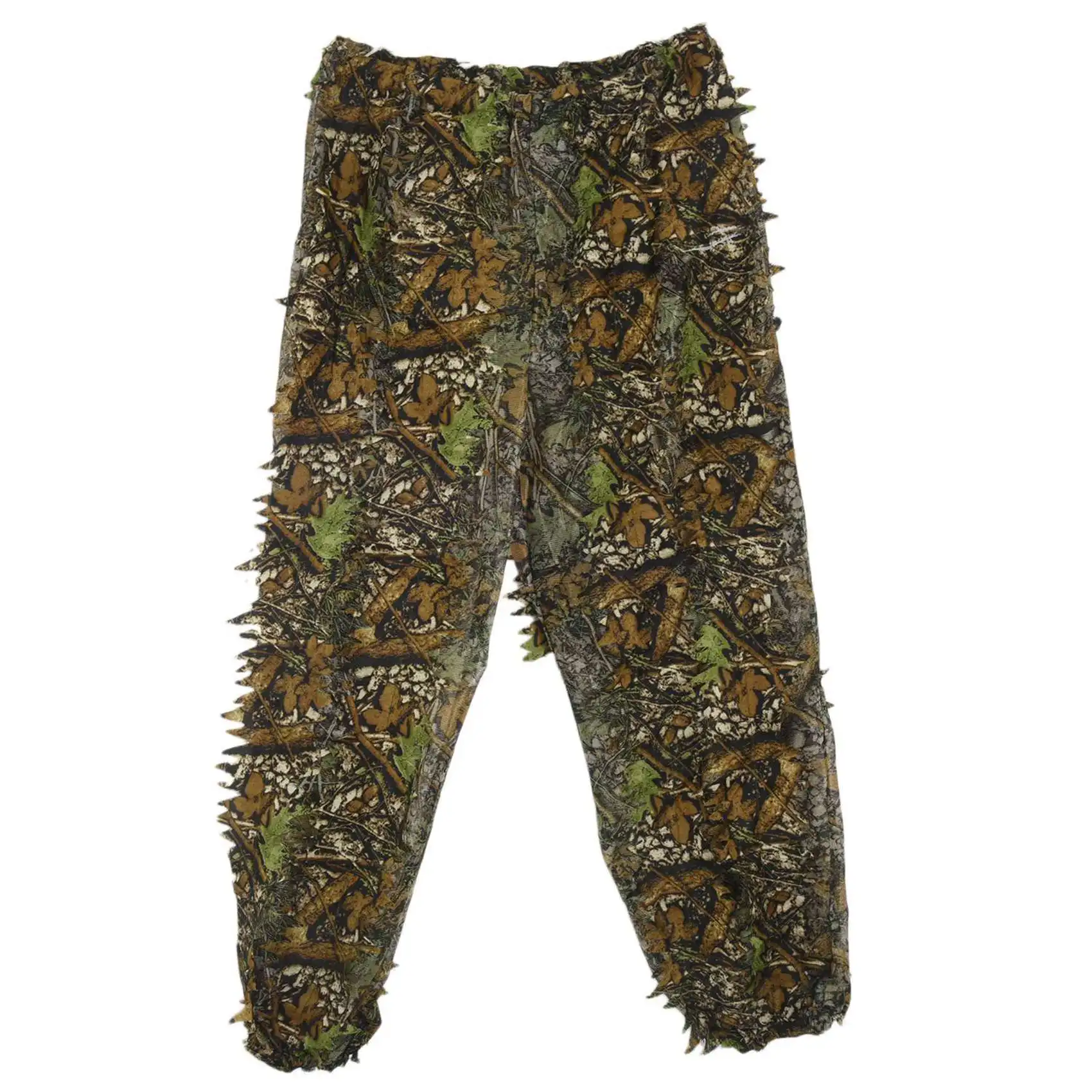 AEF6-3X 3D Leaf Adults Ghillie Suit Woodland Camo/Camouflage Hunting Deer Stalking In view 4