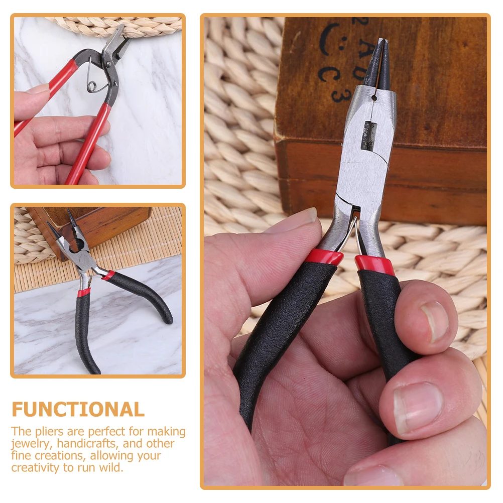 

Mini Metal Pliers Hole Punch Jewelry Making Craft Supplies DIY H made Tools Scrapbook Circle Puncher Card Accessories
