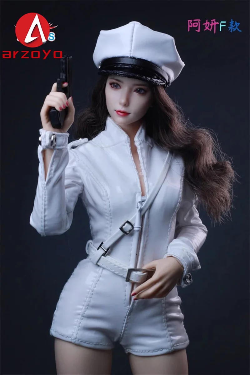 Z6TOYS ZC018 1/6 Scale Asian Beauty Ayan Movable Eyes Head Carving Model Fit 12'' Female Soldier Action Figure Body