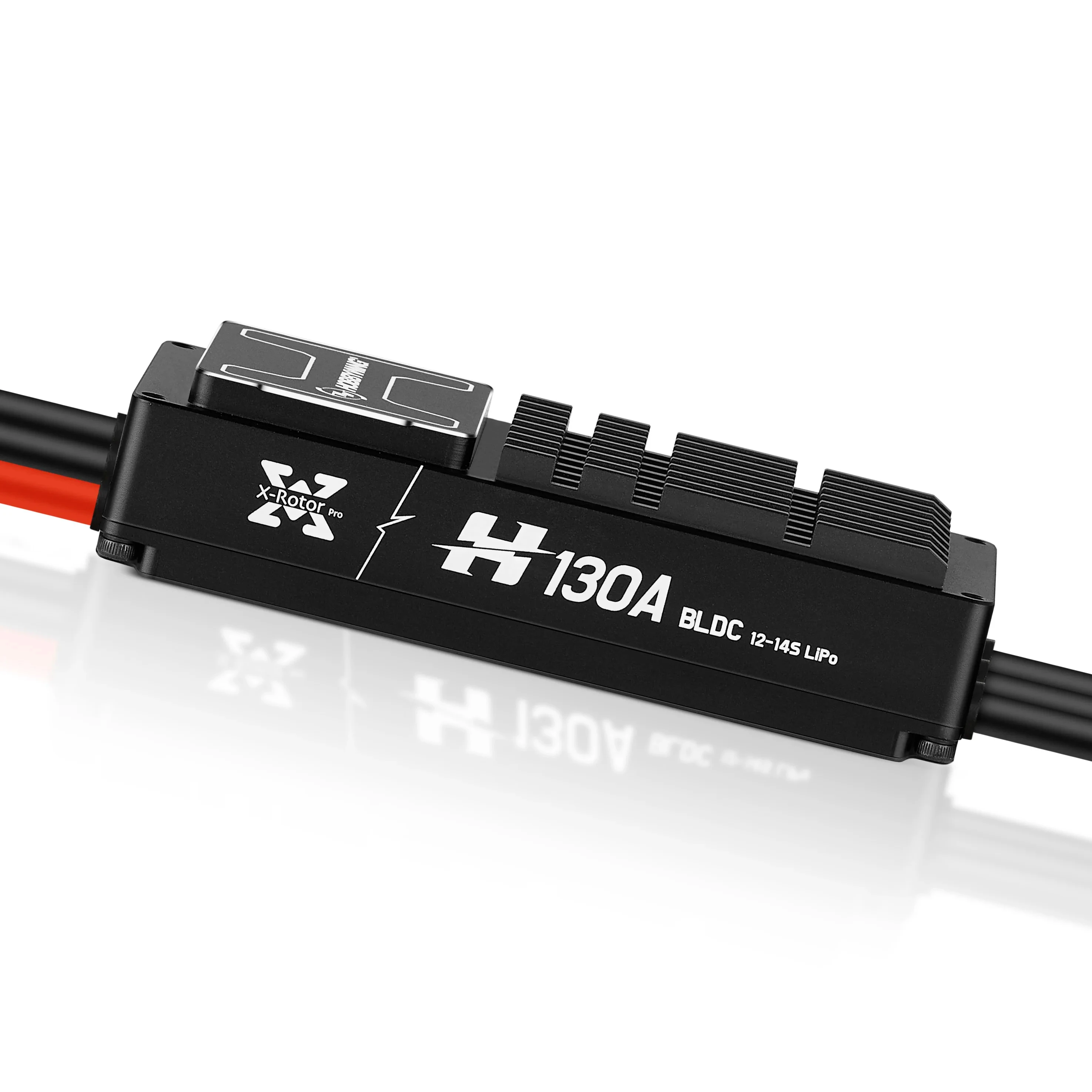 

-40~65 Centigrade Work 150A Peak Current Resistance Improved by 30% Hobbywing X-Rotor 130A 14S BLDC ESC