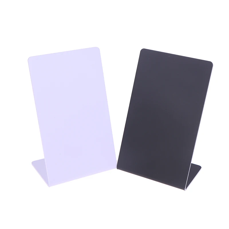 1 PC 13.56MHz NFC215 ชิป 504 ไบต์ Patternless Social Media RFID NFC ForGoogle รีวิวขาตั้งจอแสดงผล NFC สีขาวสีดํารูปแบบเปล่า