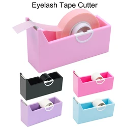 Lash Adhesive Tape Cutter Eyelash Extension Tape Holder Base  Dispenser Grafting Lash Plastic Rotating Tape Cutting Makeup Tool