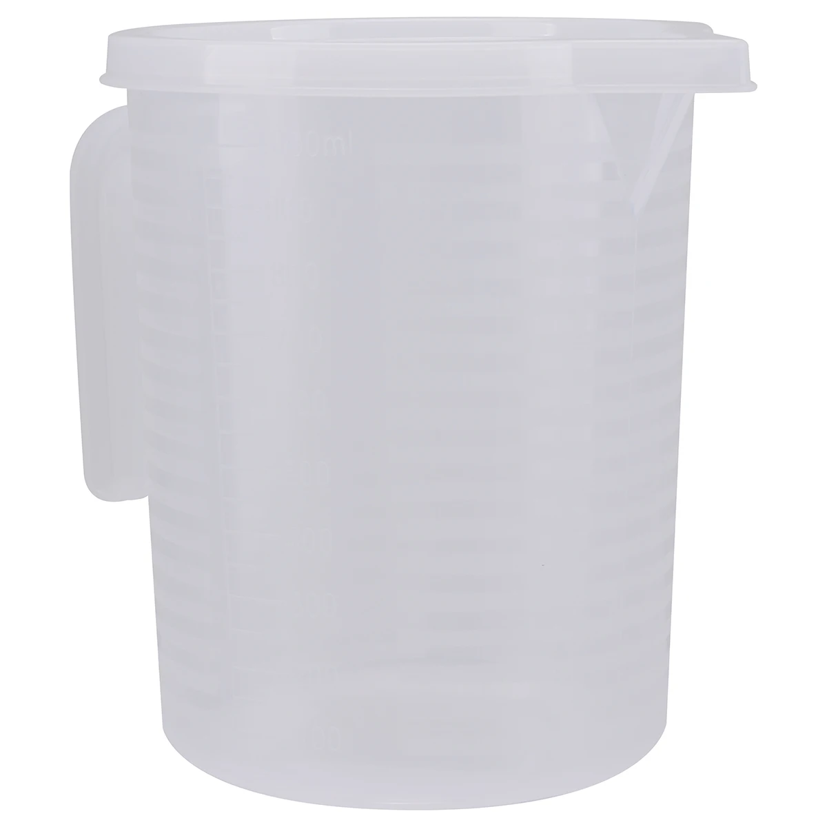 

Transparent Measuring Kitchen Tool Clear Plastic Lightweight Handle Baking Home Transparent Measuring Cup Scale Lines