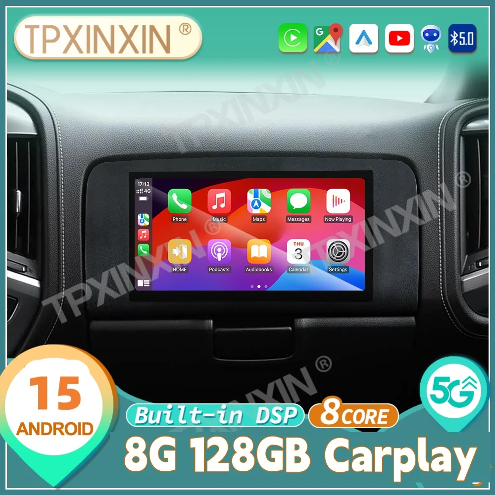 Qualcomm для Chevrolet Silverado 2013 ~ 2019 Android Экран второй пилота Автомобильный радиоприемник Мультимедиа Стерео Экран для изголовья