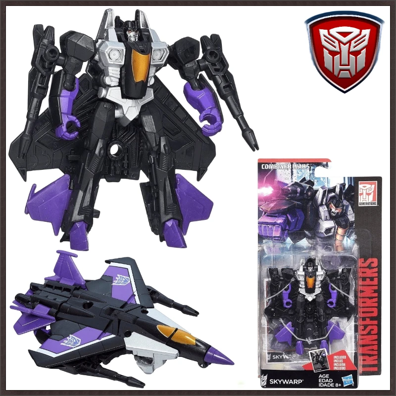 In Stock Hasbro Transformers G Series CW lg Class Skywarp Action Figure Anime Movable Robot Holiday Model Collectible Gifts