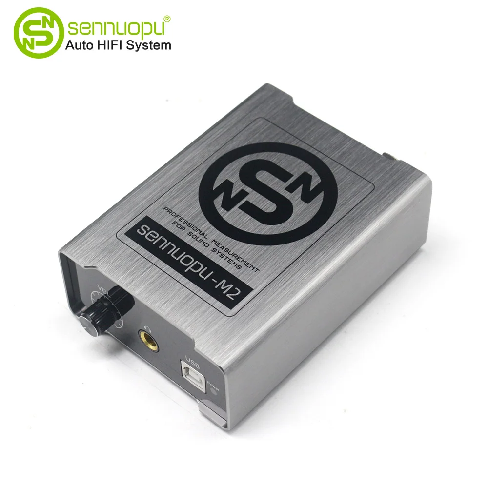 Sennuopu M2 Vehicle Acoustic Test Tool, Professional Car Audio Calibrator Matched with ECM800 Measuring Microphone for Sound Deb