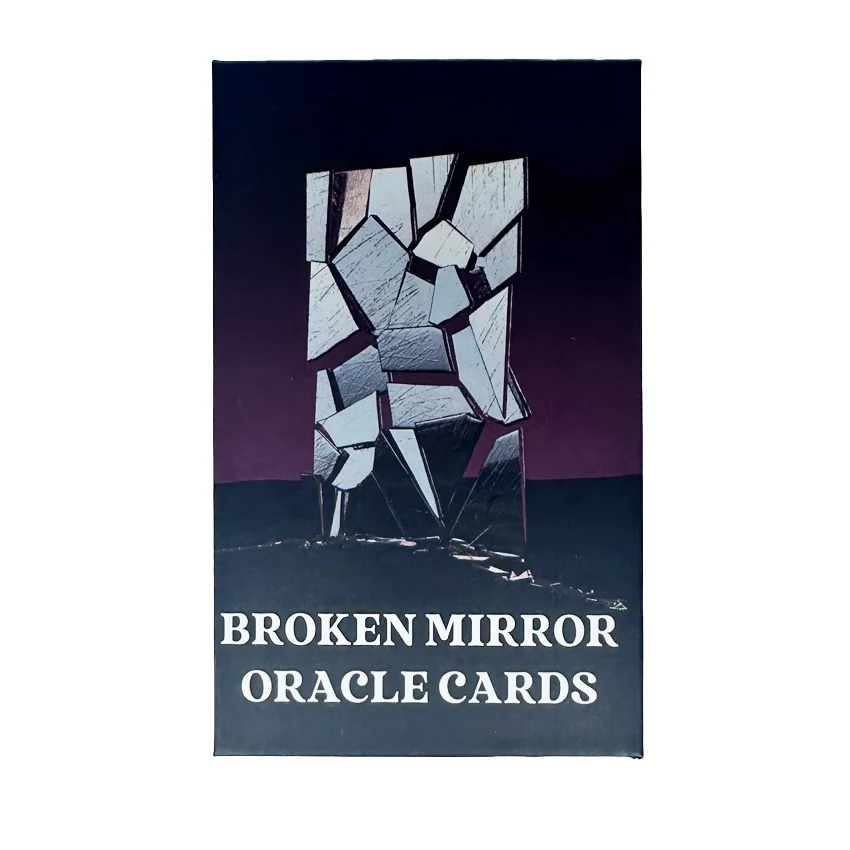 A-55 Pcs Broken Mirror Oracle Card Games