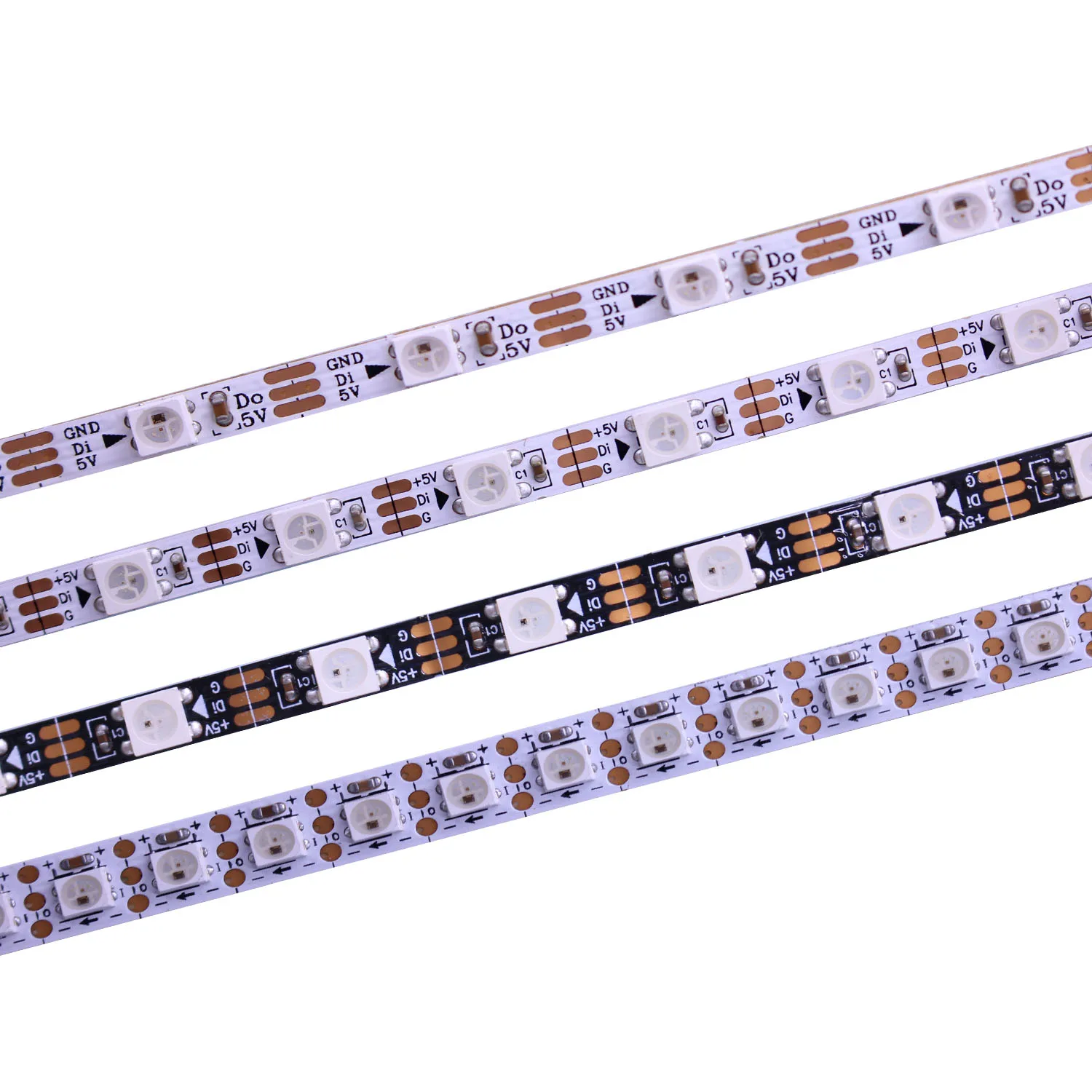 

1m 2m addressable 60/144 leds 4/5/8mm PCB ws2812b(same sk6812) 3535 5050 SMD RGB flexible LED pixels strip tape lighting DC5V