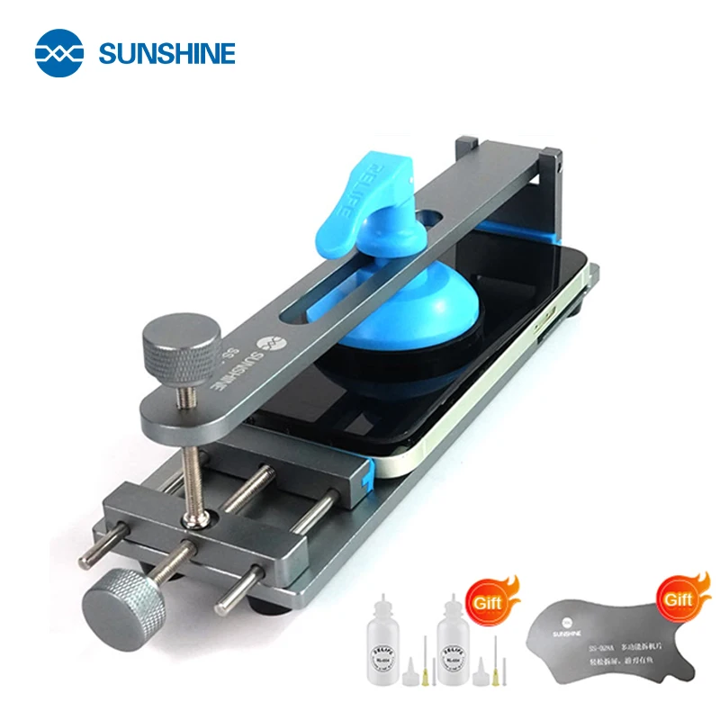 sunshine universal mobile phone screen separacao fixture repair tool separador de tela lcd sem aquecimento ss601g 601gplus 01