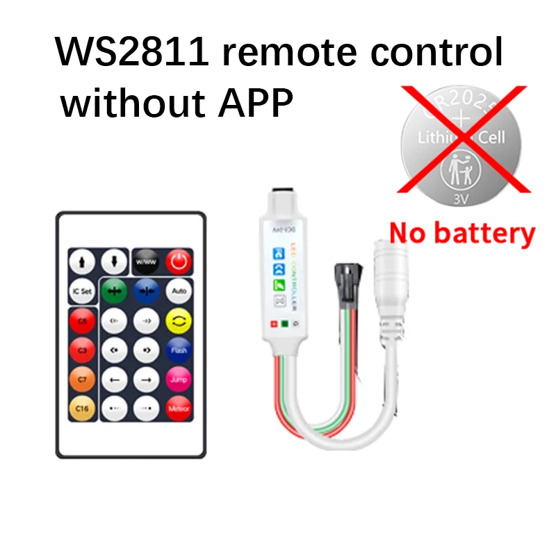 WS2812B Remote Control Board 24k Bluetooth remote control board and 24k IR remote control board